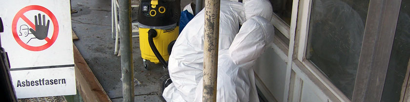 Asbest und Gebäuderückbau